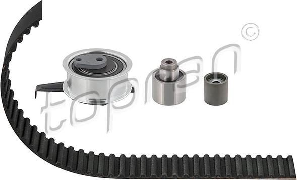 Topran 117 298 - Комплект зубчатого ремня ГРМ www.autospares.lv