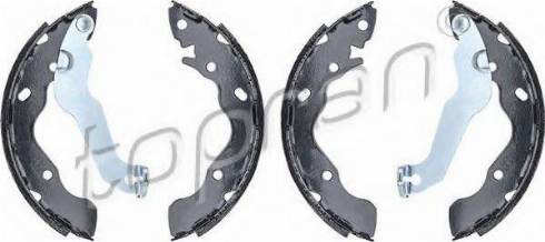 Topran 820 496 - Brake Shoe Set www.autospares.lv