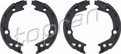 Topran 820 497 - Brake Shoe Set, parking brake www.autospares.lv