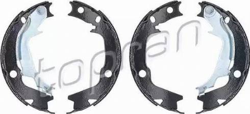 Topran 820 374 - Brake Shoe Set, parking brake www.autospares.lv