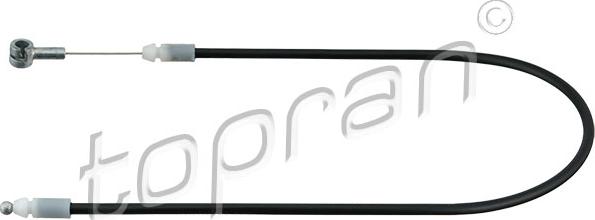 Topran 821 043 - Motora pārsega slēdzenes trose www.autospares.lv