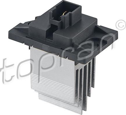 Topran 821 196 - Rezistors, Salona ventilators www.autospares.lv