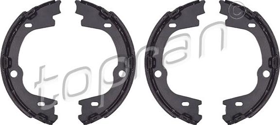 Topran 821 142 - Brake Shoe Set, parking brake www.autospares.lv