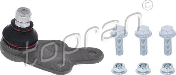 Topran 304 434 - Balst / Virzošais šarnīrs www.autospares.lv