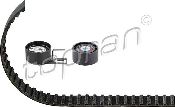 Topran 304 476 - Timing Belt Set www.autospares.lv