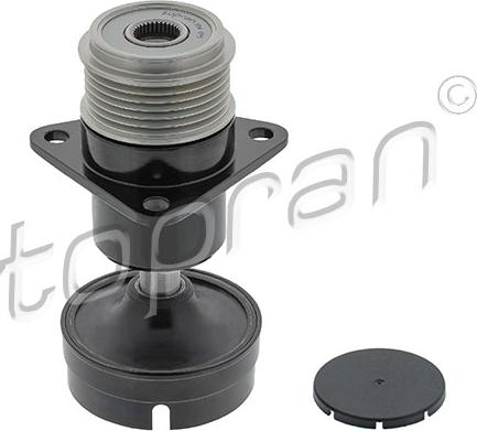 Topran 304 095 - Pulley, alternator, freewheel clutch www.autospares.lv