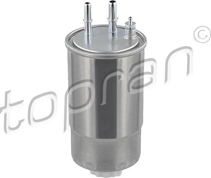 Topran 304 718 - Degvielas filtrs www.autospares.lv