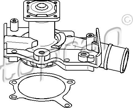 Topran 300 604 - Ūdenssūknis www.autospares.lv