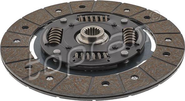 Topran 300 020 - Clutch Disc www.autospares.lv