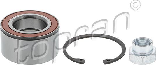 Topran 300 822 - Wheel hub, bearing Kit www.autospares.lv