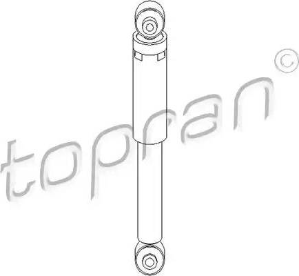 Topran 301 951 - Amortizators www.autospares.lv