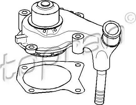 Topran 301 513 - Water Pump www.autospares.lv