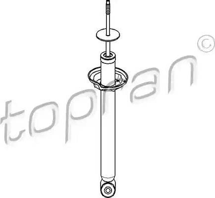 Topran 301 043 - Amortizators www.autospares.lv