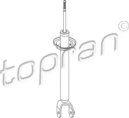 Topran 301047 - Amortizators www.autospares.lv