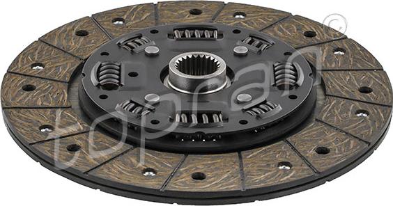 Topran 301 156 - Clutch Disc www.autospares.lv