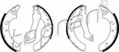 Topran 301 314 - Bremžu loku komplekts autospares.lv