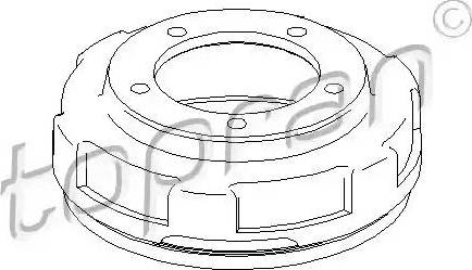 Topran 303 977 - Bremžu trumulis www.autospares.lv