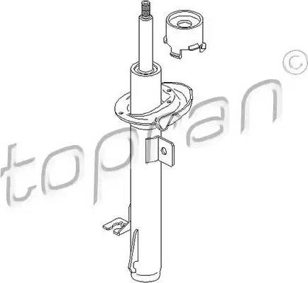 Topran 302 460 - Amortizators autospares.lv