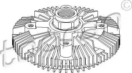 Topran 302 004 - Sajūgs, Radiatora ventilators www.autospares.lv