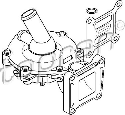 Topran 302 222 - Ūdenssūknis www.autospares.lv