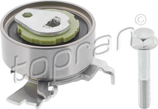 Topran 205 255 - Tensioner Pulley, timing belt www.autospares.lv