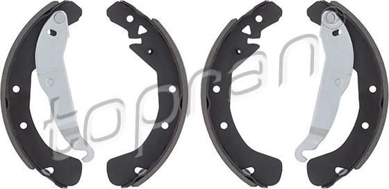 Topran 205 788 - Brake Shoe Set www.autospares.lv