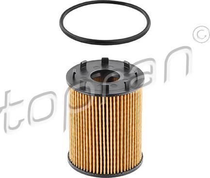 Topran 206 963 - Eļļas filtrs www.autospares.lv