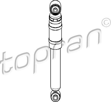 Topran 206 060 - Амортизатор www.autospares.lv