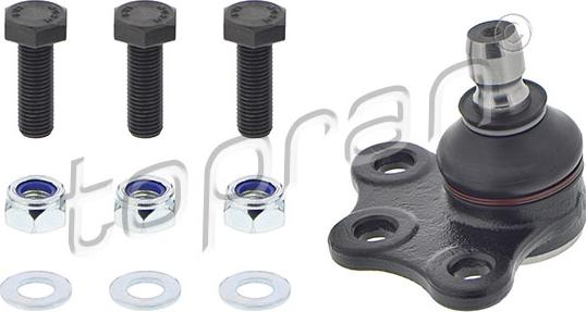 Topran 206 105 - Ball Joint www.autospares.lv