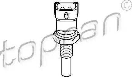 Topran 206 234 - Датчик, температура охлаждающей жидкости www.autospares.lv