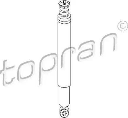 Topran 206 550 - Amortizators www.autospares.lv