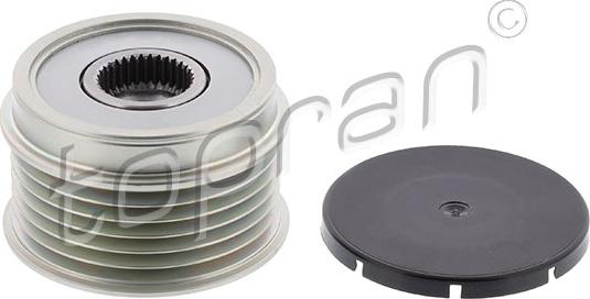 Topran 208 141 - Pulley, alternator, freewheel clutch www.autospares.lv