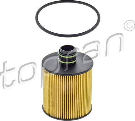 Topran 208 331 - Oil Filter www.autospares.lv