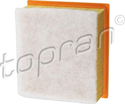 Topran 208 275 - Air Filter, engine www.autospares.lv