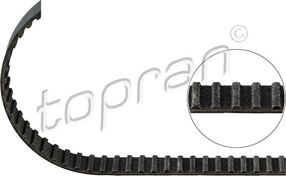 Topran 203 852 - Timing Belt www.autospares.lv