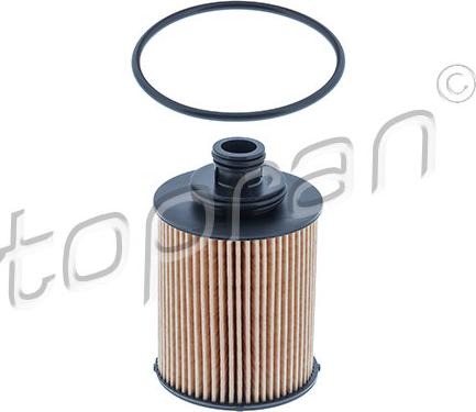 Topran 207 432 - Eļļas filtrs autospares.lv