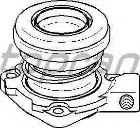 Topran 207 634 755 - Centrālais izslēdzējmehānisms, Sajūgs autospares.lv