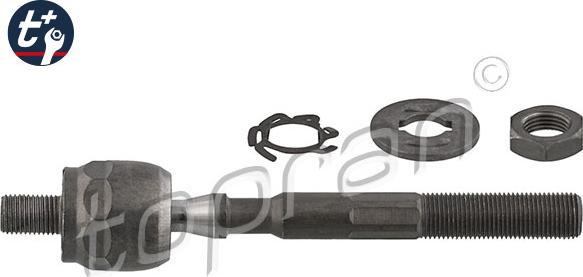 Topran 207 149 - Inner Tie Rod, Axle Joint www.autospares.lv