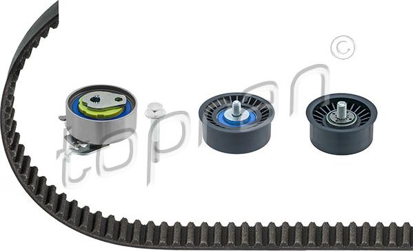 Topran 207 156 - Timing Belt Set www.autospares.lv