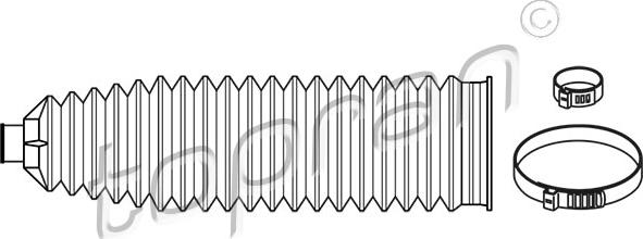 Topran 207 165 - Putekļusargu komplekts, Stūres iekārta www.autospares.lv