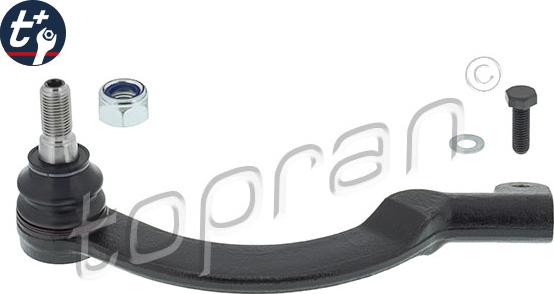 Topran 207 100 - Tie Rod End www.autospares.lv