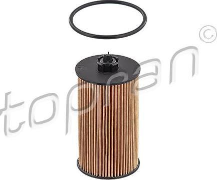 Topran 207 309 - Eļļas filtrs www.autospares.lv