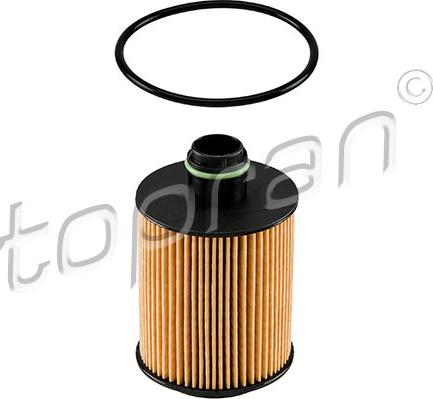 Topran 207 729 - Oil Filter www.autospares.lv