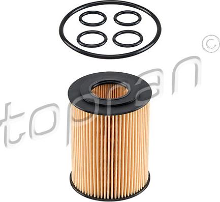 Topran 207 728 - Eļļas filtrs www.autospares.lv