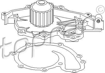 Topran 700 422 - Ūdenssūknis www.autospares.lv