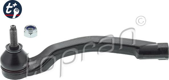 Topran 700 543 - Наконечник рулевой тяги, шарнир www.autospares.lv