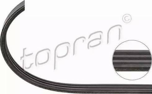 Topran 700 641 - Ķīļrievu siksna www.autospares.lv