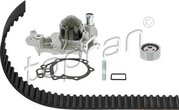 Topran 700 679 - Water Pump & Timing Belt Set www.autospares.lv