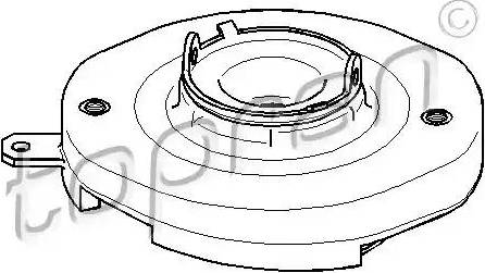 Topran 700 157 - Amortizatora statnes balsts autospares.lv