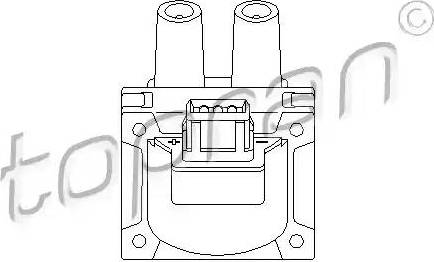 Topran 700 121 - Aizdedzes spole www.autospares.lv